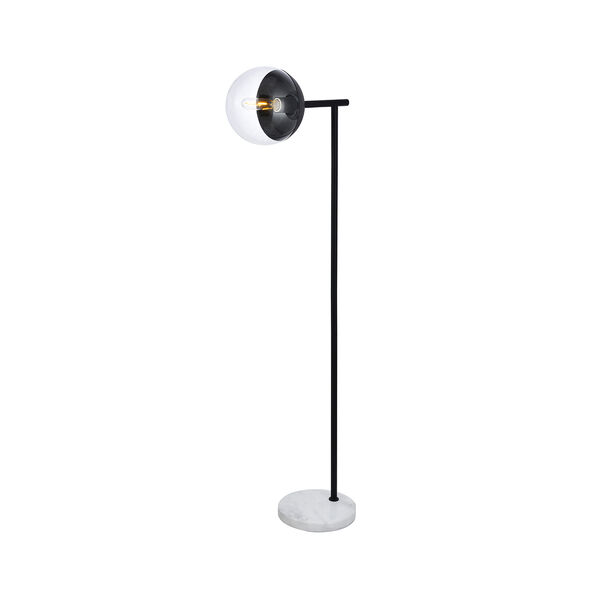 Eclipse Black 50-Inch One-Light Floor Lamp, image 3