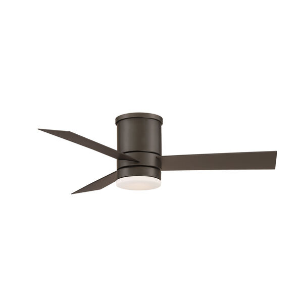 Axis Bronze 44-Inch ADA LED Flush Mount Ceiling Fan, 2700K, image 1
