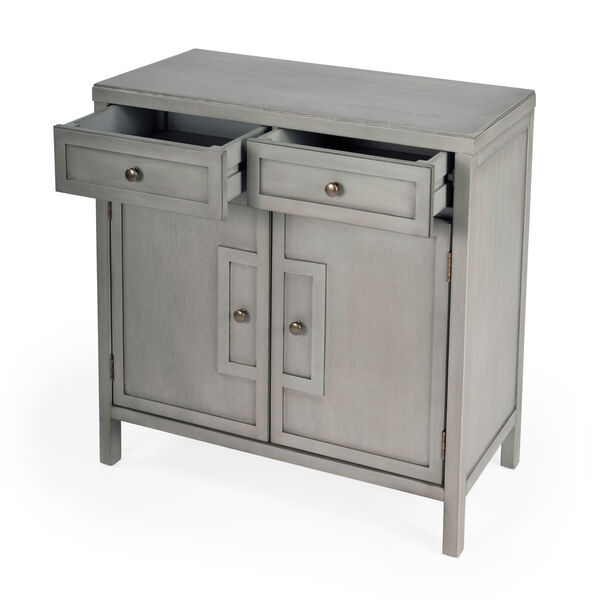 Imperial Gray Console Cabinet, image 3