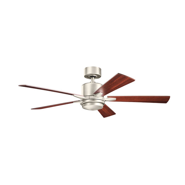 Lucian Elite Brushed Nickel 52-Inch LED Ceiling Fan, image 1