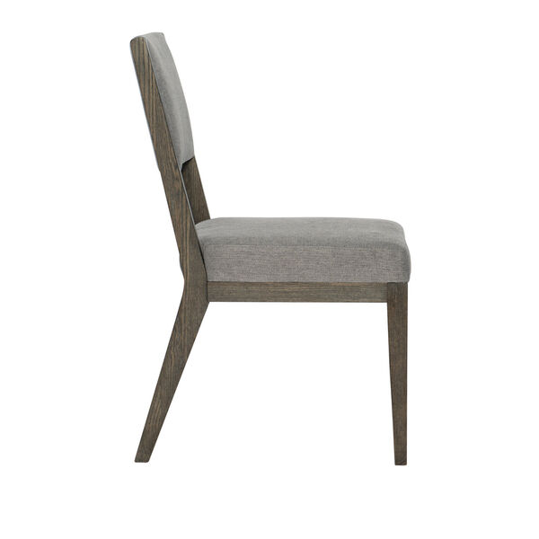 Linea Gray Dining Upholstered Side Chair, image 2