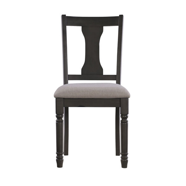 Mason Dark Grey Side Chairs, image 2