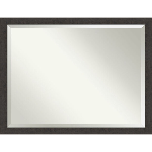 Espresso Frame Bathroom Vanity Wall Mirror, image 1