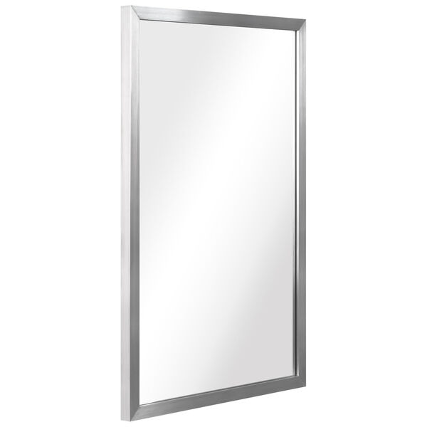 Contempo Silver 20 x 30-Inch Stainless Steel Rectangle Wall Mirror, image 2