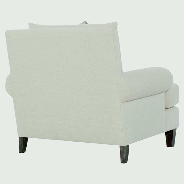 Isabella Cream and Walnut Chair with Toss Pillows, image 4