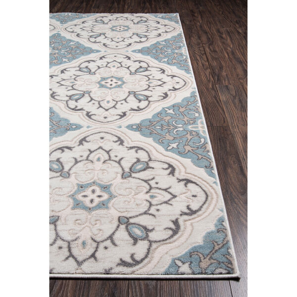 Brooklyn Heights Damask Ivory Rectangular: 7 Ft. 10 In. x 9 Ft. 10 In. Rug, image 3