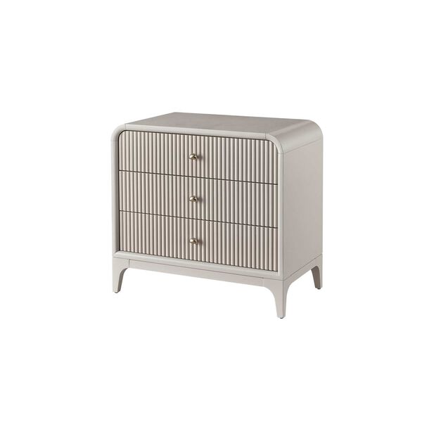 Tranquility Elevation Soft Brushed Nickel Nightstand, image 3