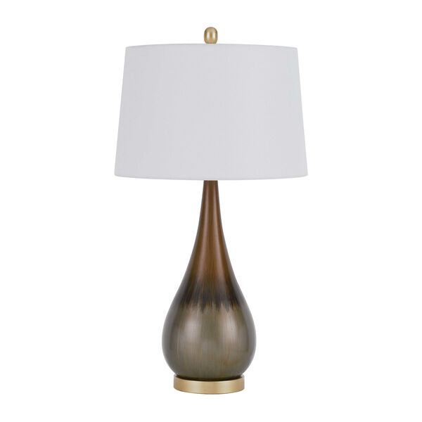 Carmi Taupe LED Table Lamp, image 1