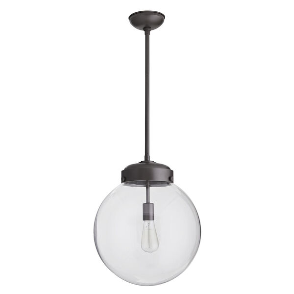 Reeves Gray 15.5-Inch One-Light Outdoor Pendant, image 3