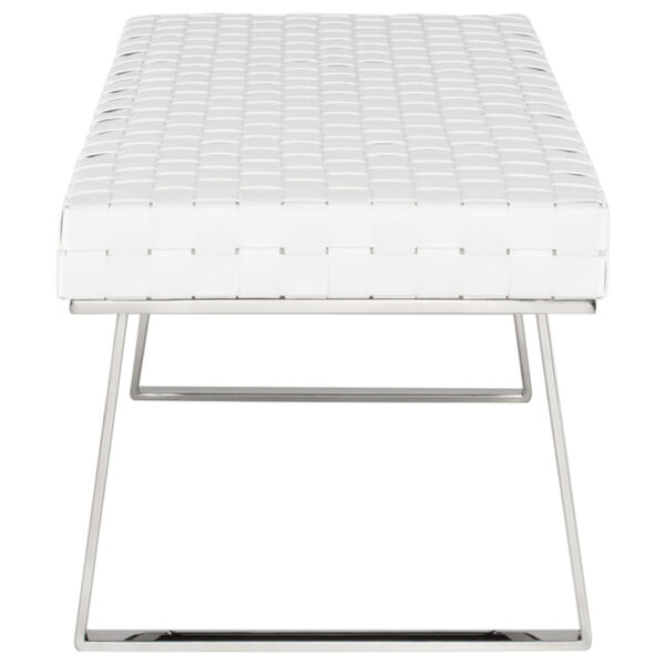 Karlee White and Silver Bench, image 3