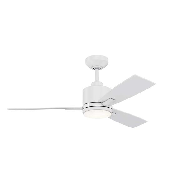 Nuvel White 42-Inch Integrated LED Ceiling Fan, image 1