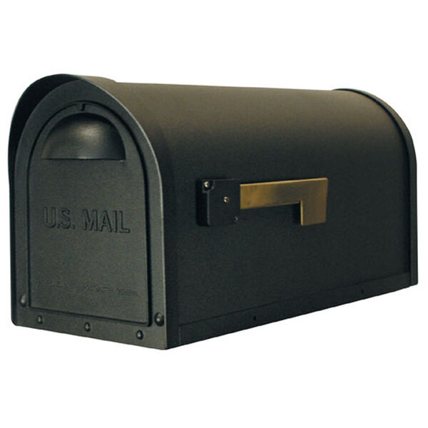 Classic Black Curbside Mailbox, image 1