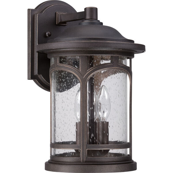 Marblehead Palladian Bronze 14.5-Inch Height Three-Light Outdoor Wall Mounted, image 3