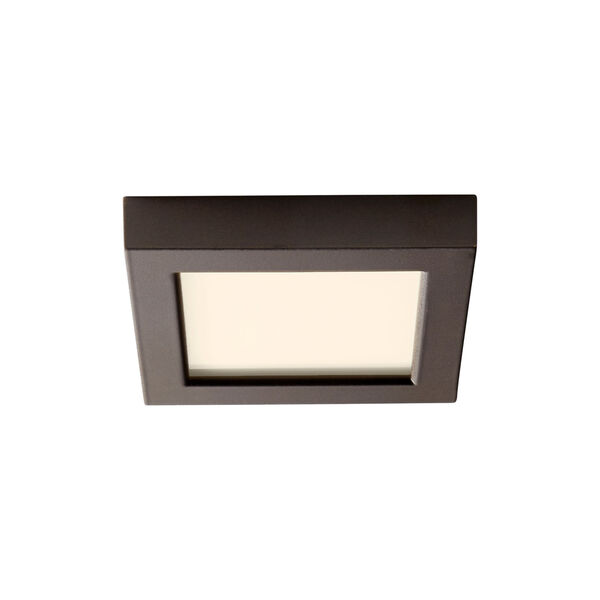 Altair Oiled Bronze Five-Inch LED Flush Mount, image 2