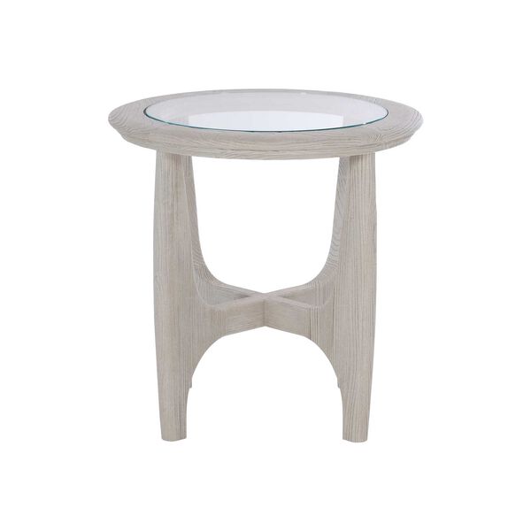 Minetta White Side Table, image 1