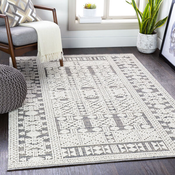 Ariana Medium Gray Rectangle 8 Ft. 10 In. x 12 Ft. Rug, image 2