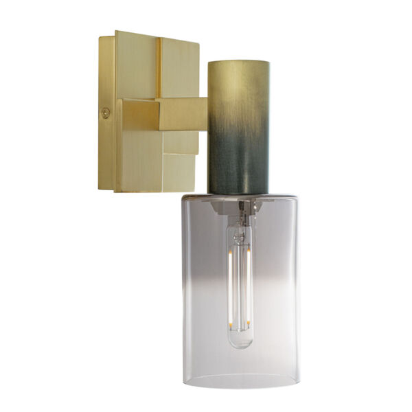 Empire Satin Brass One-Light 10-Inch Wall Sconce, image 1
