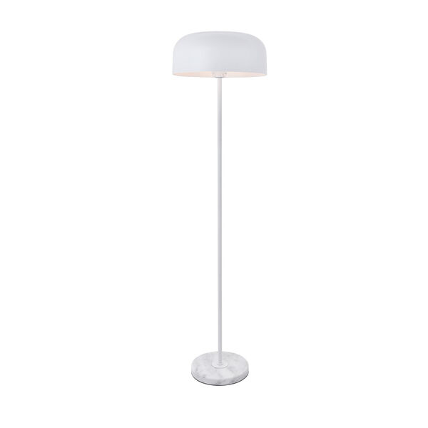 Exemplar White 17-Inch One-Light Floor Lamp, image 4