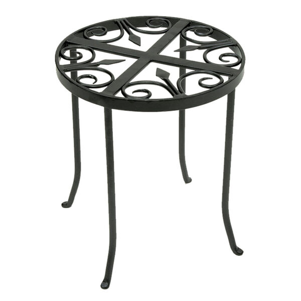 Round Trivet Wrought Iron Plant Stand, image 2