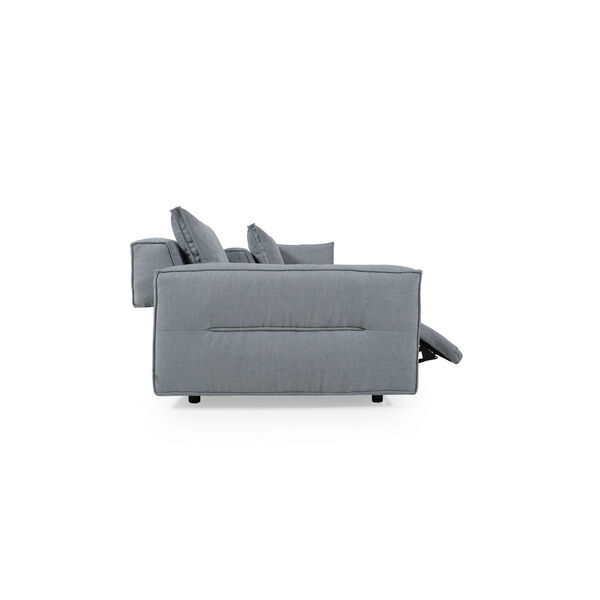 Uptown Light Grey Fabric Sectional Sofa, 3-Piece, image 3