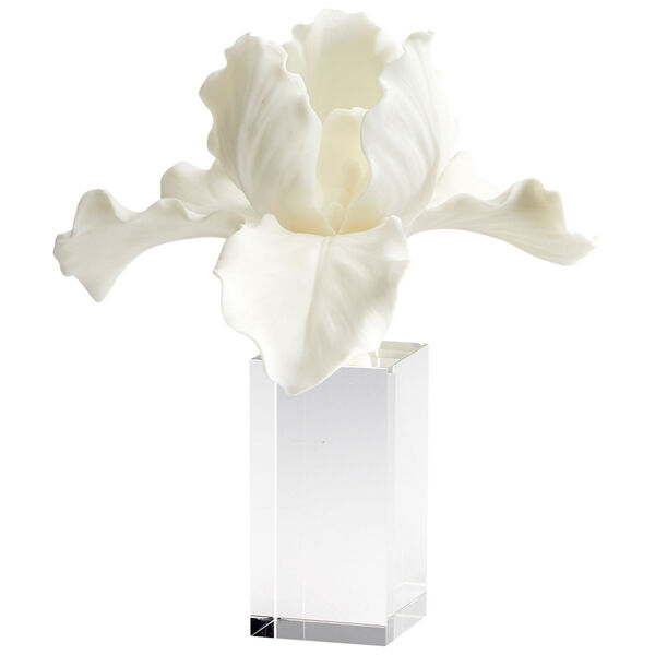 White Orchid Sculpture, image 1