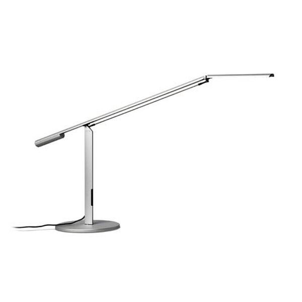 Equo Silver LED Desk Lamp - Warm Light, image 1