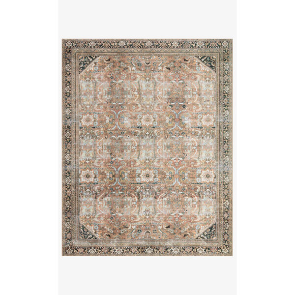 Wynter Auburn and Multicolor Rectangular: 2 Ft. 3 In. x 3 Ft. 9 In. Area Rug, image 1