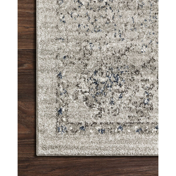 Joaquin Dove and Gray 7 Ft. 10 In. x 10 Ft. 10 In. Power Loomed Rug, image 3