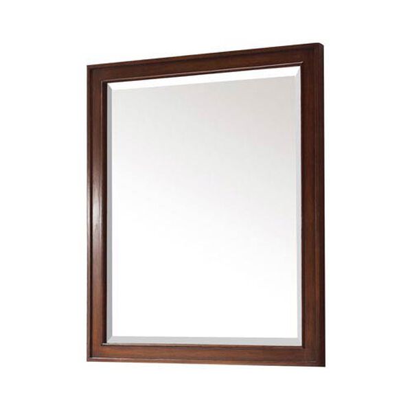 Brentwood 30-Inch New Walnut Mirror, image 2