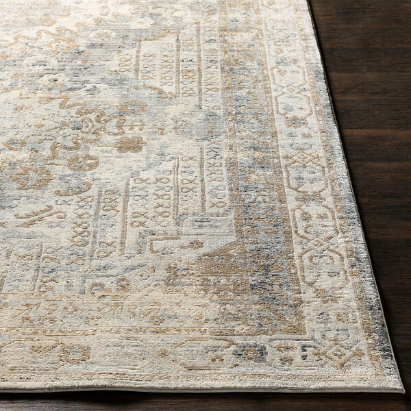 Liverpool Grey and Camel Rectangular: 7 Ft. 10 In. x 10 Ft. 3 In. Rug, image 3
