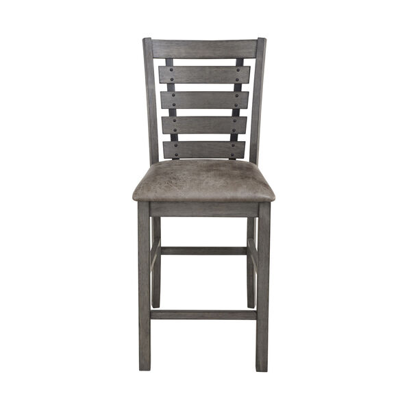 Fiji Harbor Gray Counter Height Chair, Set of 2, image 2