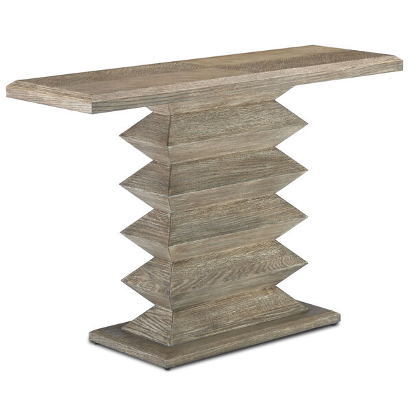 Sayan Light Pepper Console Table, image 1