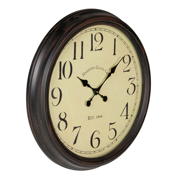 Whitley Aged Black Clock, image 2