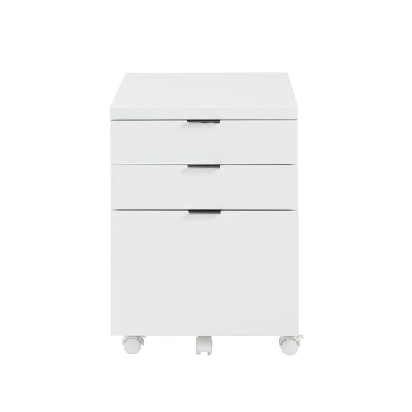 Gilbert White 16-Inch 3 Drawer File Cabinet, image 1