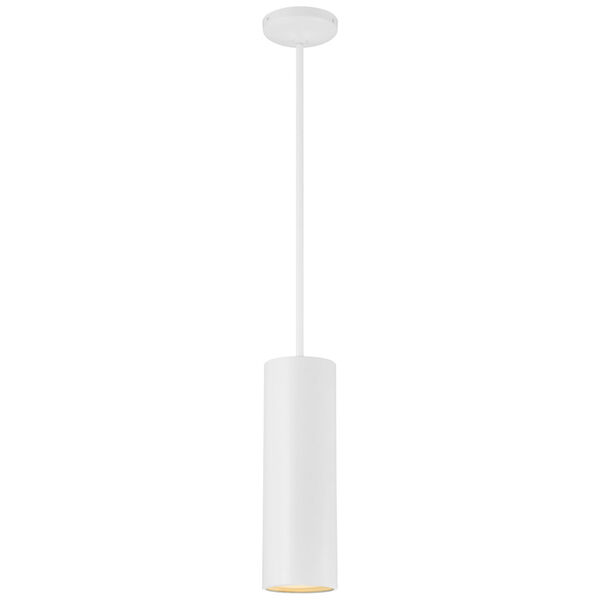 Pilson Matte White 15-Inch One-Light Mini Pendant, image 1