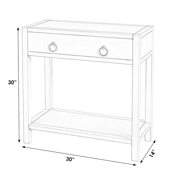 Lark 30-Inch Nightstand with Drawer, image 6