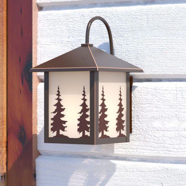 Scenic Outdoor Wall-Mounted Lantern, image 7
