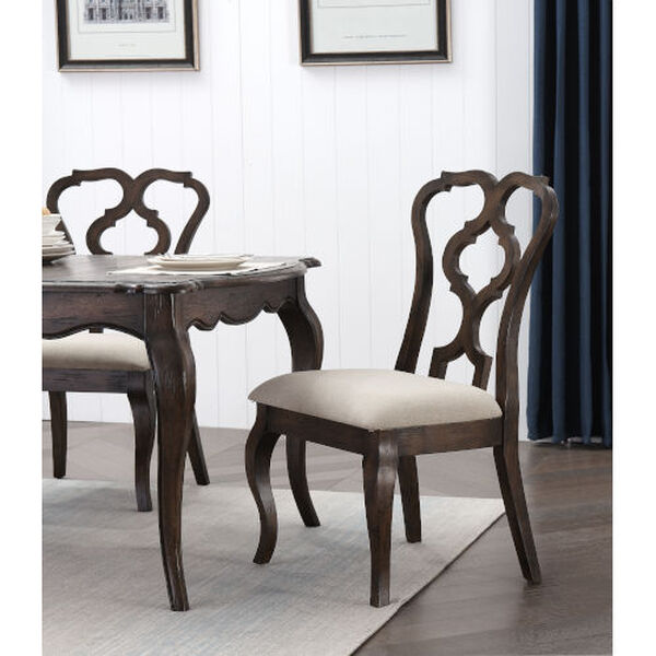 Chateau Brown Upholstered Dining Side Chair, Set of 2, image 4