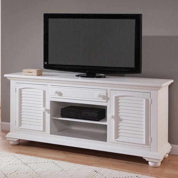 Eggshell White 72-Inch TV Console, image 4