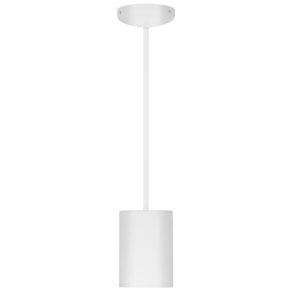 Pilson Matte White 7-Inch One-Light Mini Pendant, image 3