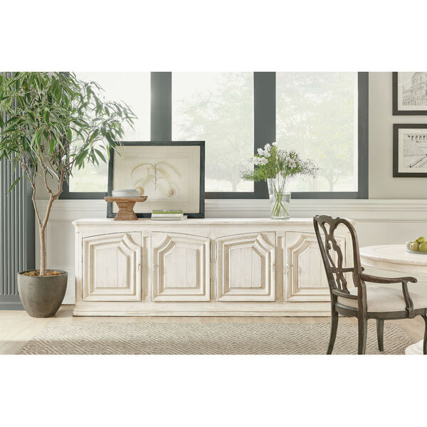 Traditions Soft White Credenza, image 5
