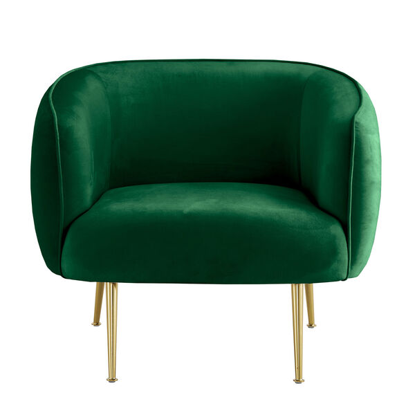 Remus Green Upholstered Arm Chair, image 2