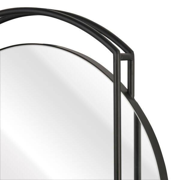 Jiri Black 24 x 29-Inch Wall Mirror, image 4