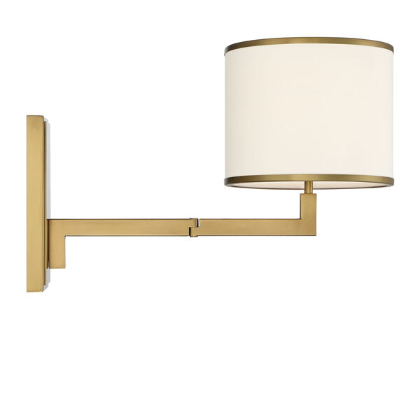 Madison Aged Brass One-Light Wall Sconce, image 3