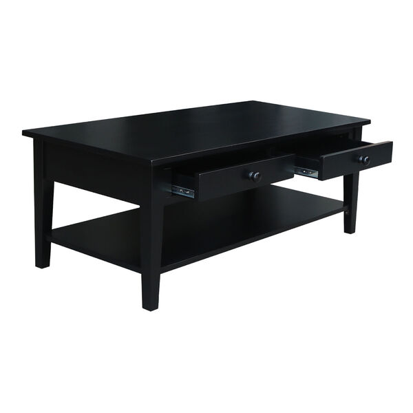 Spencer Black Coffee Table, image 6