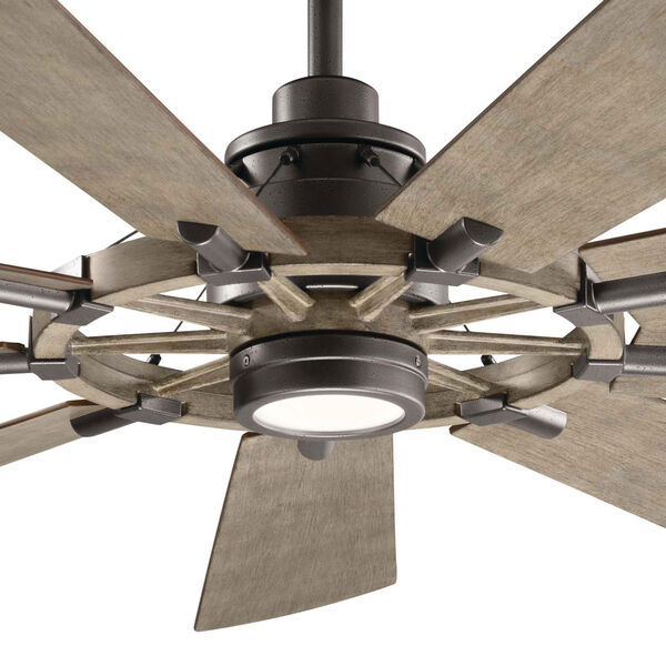 Gentry Anvil Iron LED 65-Inch Ceiling Fan, image 5