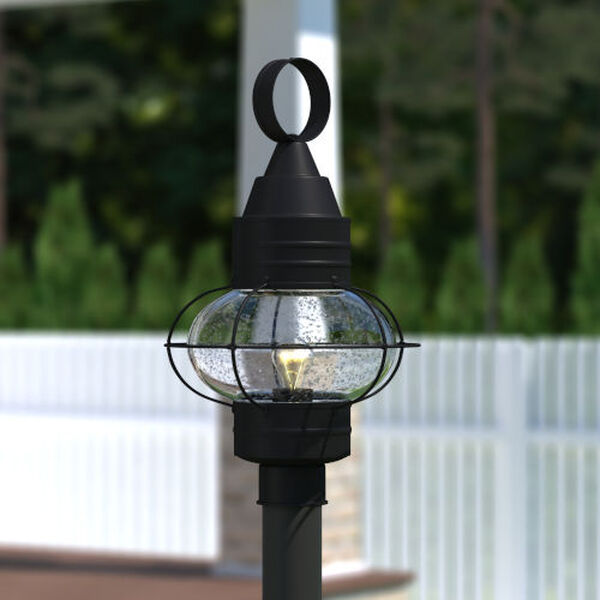 Chatham Textured Black Outdoor Post Light, image 3