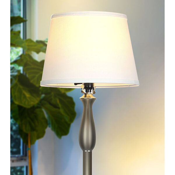Gabriella Silver LED Floor Lamp, image 2