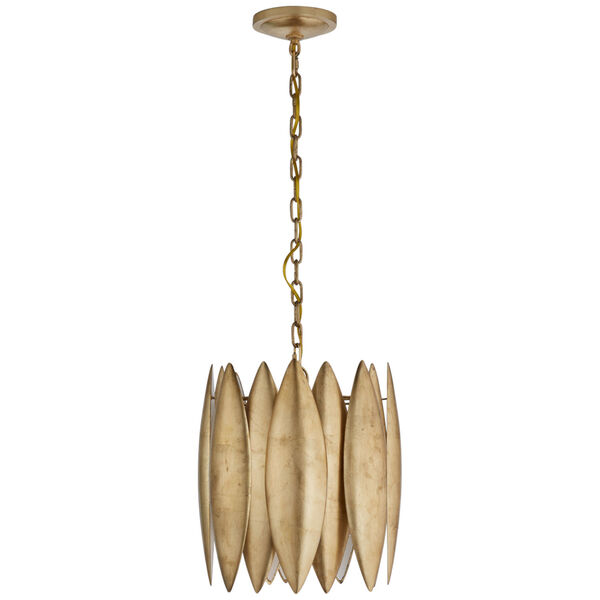Hatton Small Chandelier in Gild by Barry Goralnick, image 1