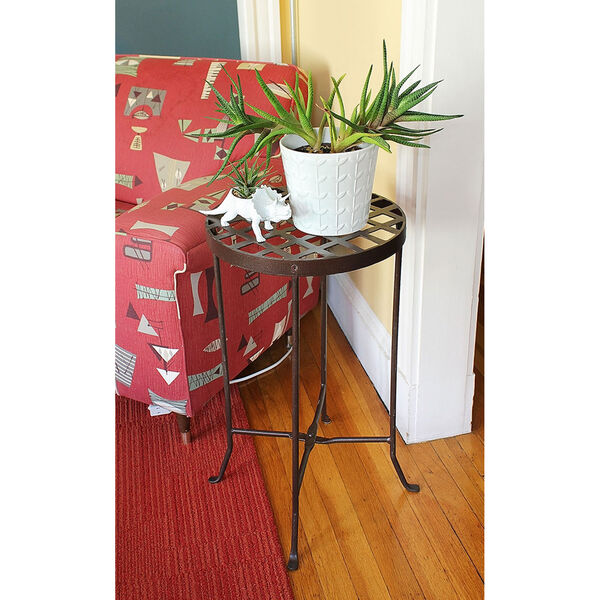 Wrought Iron Flowers Plant Stand III, image 6